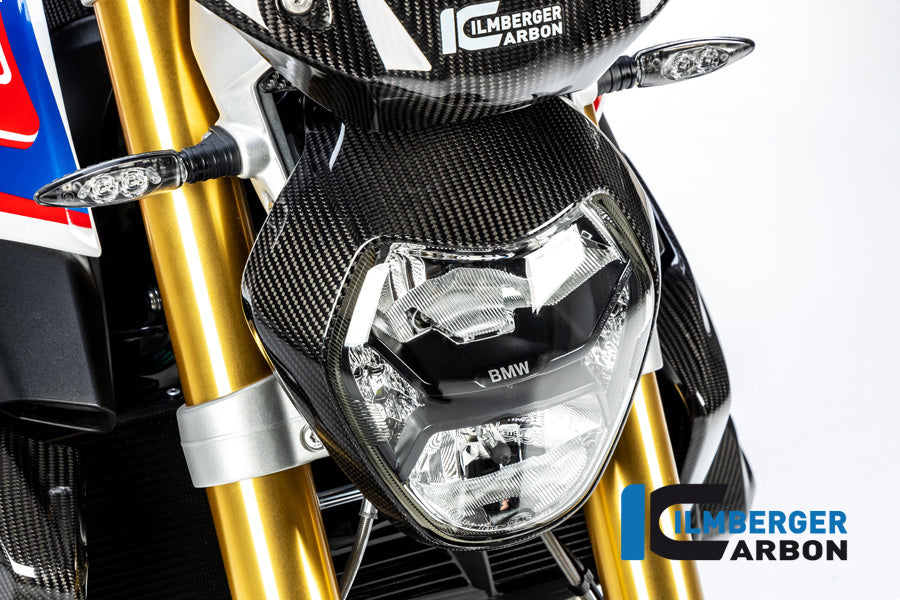 Ilmberger Carbon Headlight Cover – BMW R1250R 2019–2025