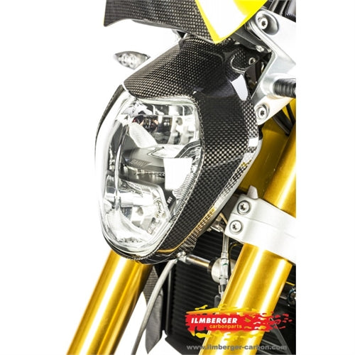 Ilmberger Carbon Headlight Cover – BMW R1200R 2015–2019