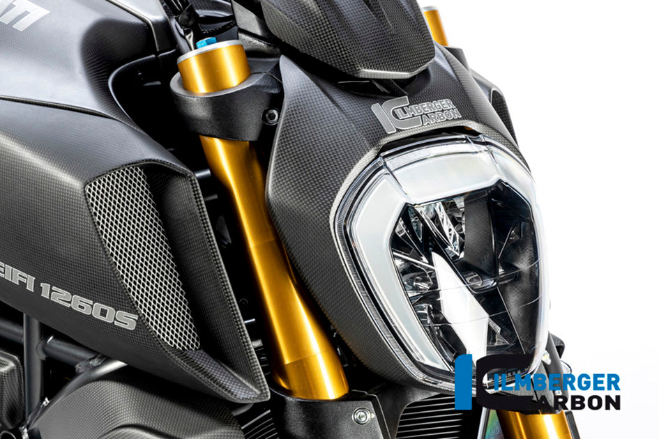 Ilmberger Carbon Headlight Cover - Matt Finish