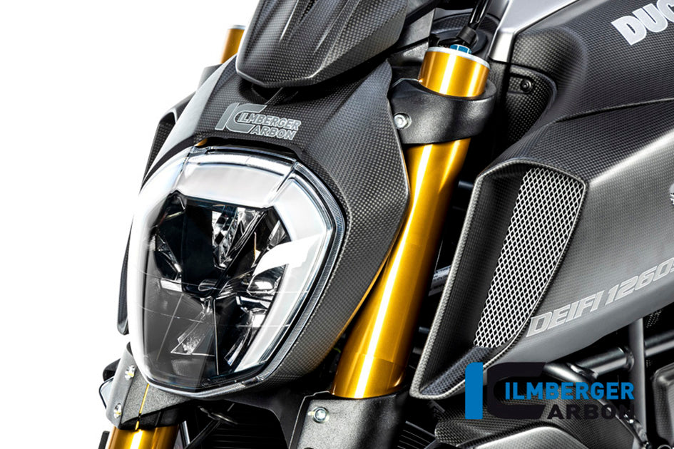 Ilmberger Carbon Headlight Cover - Matt Finish