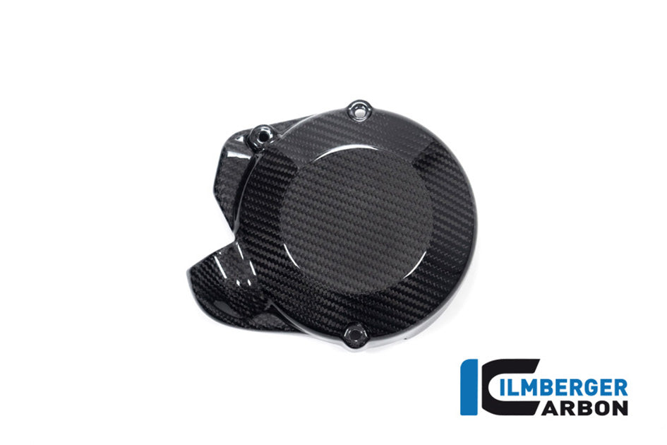 Ilmberger Carbon Alternator Cover (Gloss) – Aprilia RSV4 1100 / Factory 2021–2026 / Aprilia Tuono V4 / Factory 2021–2026