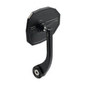 MG Biketec Handlebar End Mirror Type Type 2, 13 sided polygonal Black, end cap Black – Ducati Streetfighter V2 2025–2026 / KTM 790 Duke 2018–2026