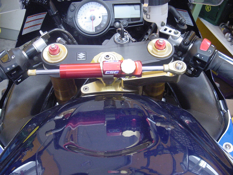 Hyperpro Steering Damper Mounting Kit, Gold, other colours available - Top / Tank (916 Style) – Suzuki GSX-R1000 2003–2004