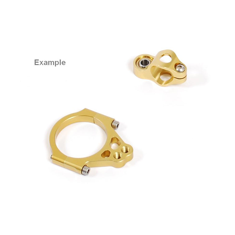 Hyperpro Steering Damper Mounting Kit, Gold, other colours available - Right On Frame – Triumph Speed Twin 2019–2024