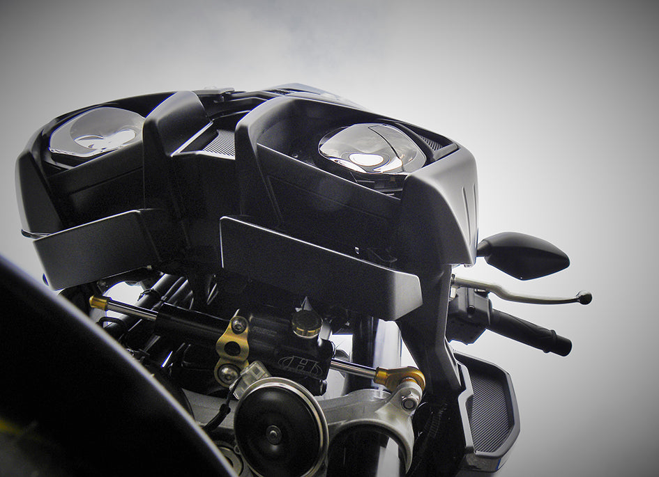 Hyperpro Steering Damper Mounting Kit, Gold, other colours available - In Original Position (MK-YA10-O003)
