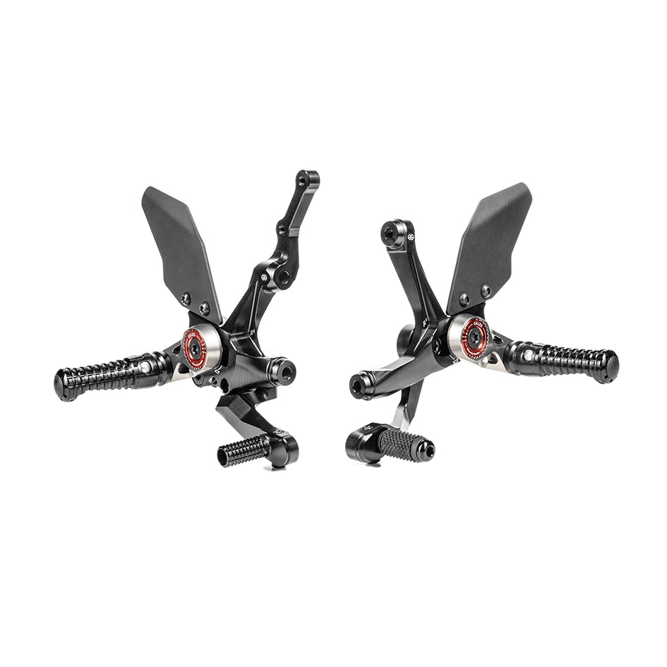 Gilles MUE2 Adjustable Rearset Kit - (Standard Shifting Only) – Ducati Streetfighter V2 2021–2024
