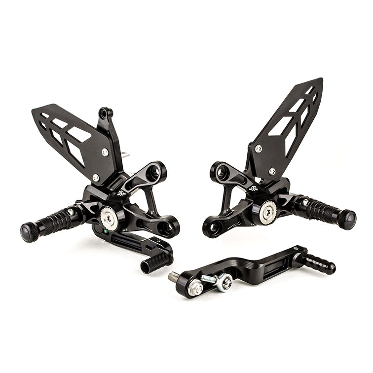 Gilles MUE2 Adjustable Rearset Kit - (Supplied With Folding Footpegs) – Suzuki GSX-R1000 2017–2026