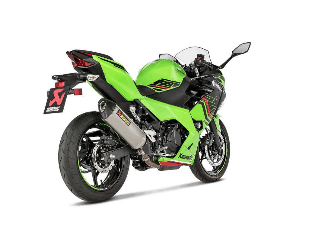 Akrapovic Optional Carbon Heat Shield – Kawasaki Ninja 400 2018–2023 / Kawasaki Ninja 500 2024–2026