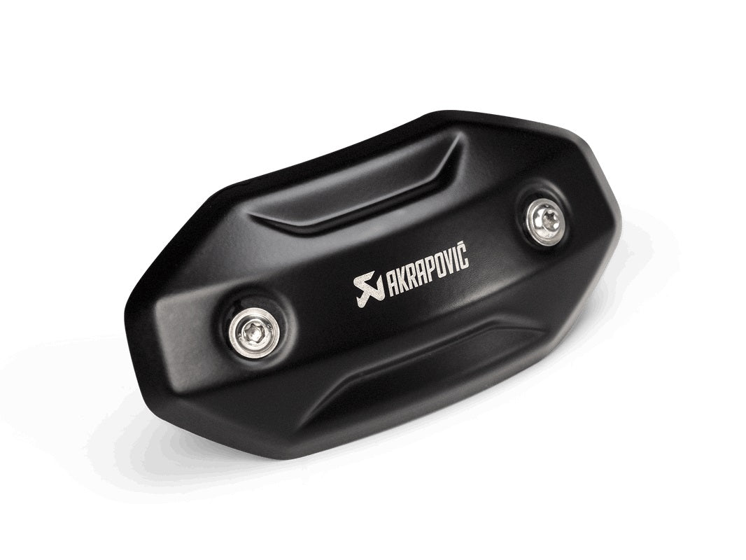 Akrapovic Optional Black Coated Stainless Heat Shield – Triumph Daytona 660 2024–2026