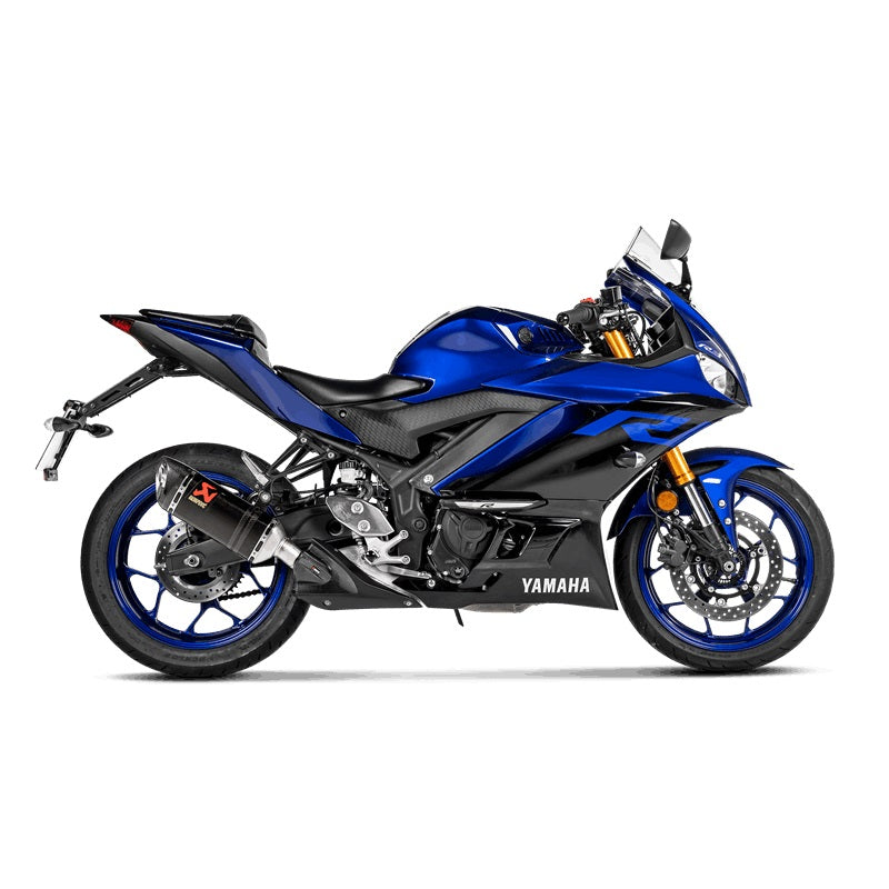 Akrapovic Optional Carbon Heatshield (Suitable For Use With Slip-On Kits) – Yamaha YZF-R3 2015–2018 / Yamaha YZF-R3 2019–2021