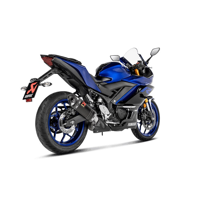 Akrapovic Optional Carbon Heatshield (Suitable For Use With Slip-On Kits) – Yamaha YZF-R3 2015–2018 / Yamaha YZF-R3 2019–2021