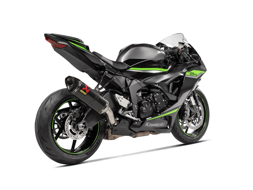 Akrapovic Optional Carbon Hanger Bracket - DOES NOT Retain Pillion Footrests – Kawasaki ZX-6R 2013–2018 / Kawasaki ZX-6R 2019–2022 / …