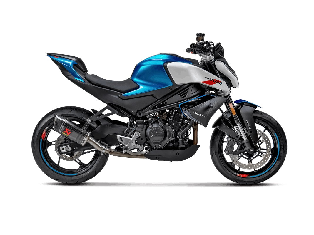 Akrapovic Optional Aluminium Hanger Bracket - Removes/Replaces Pillion Footrest Hanger – CFMoto 450 SR-S 2023–2024