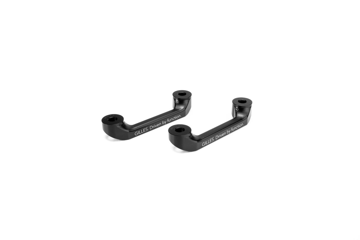 Gilles Pillion Footrest Covers (PPC-07-KIT-B)
