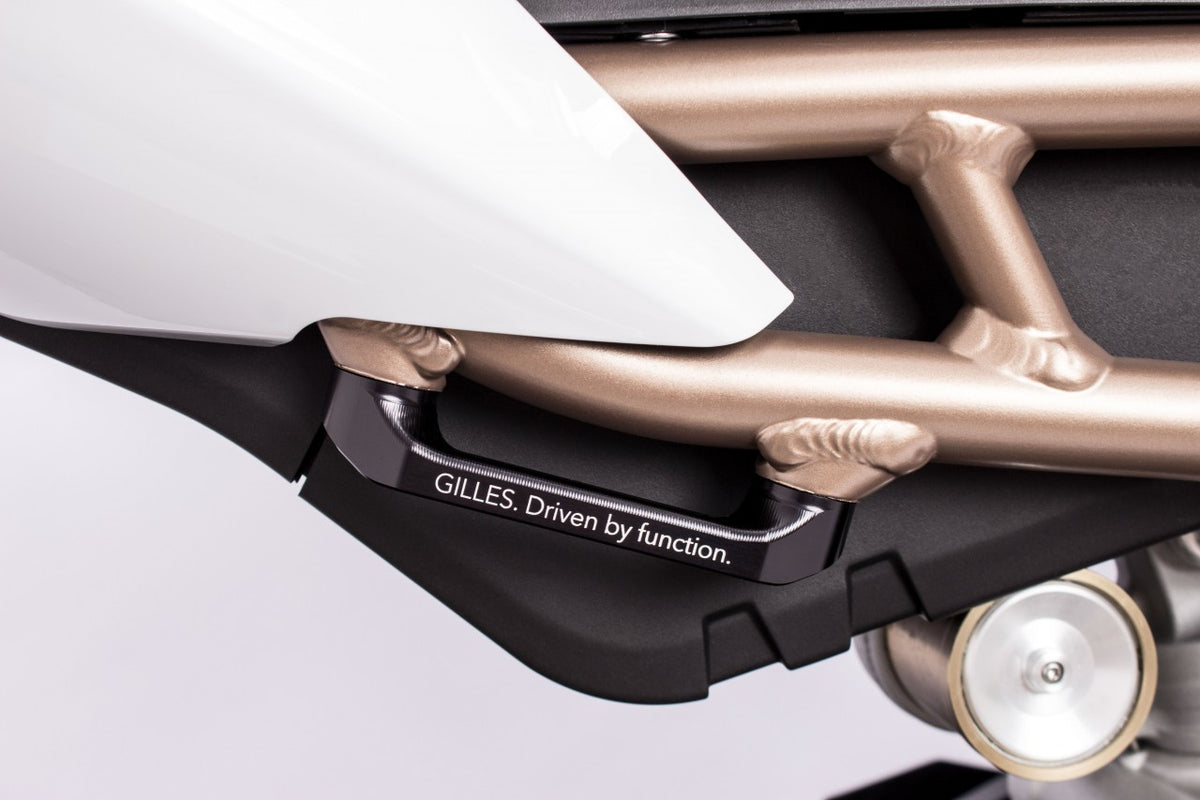Gilles Pillion Footrest Covers (PPC-07-KIT-B)