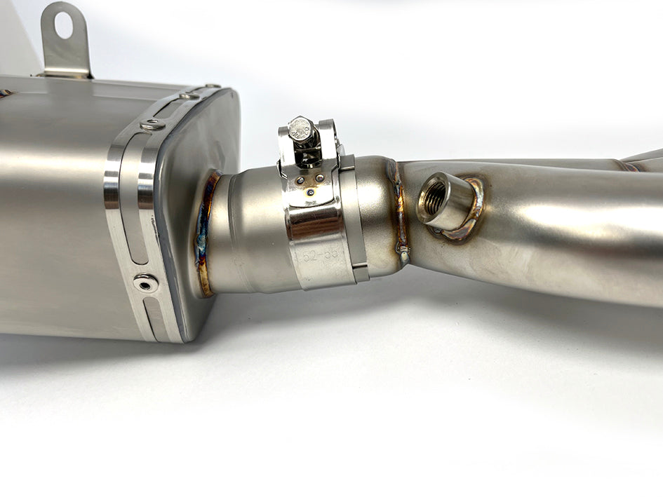 PPR Full Stainless System With Carbon Fibre End Cap - Race With Removable Baffle – Honda CB650R Neo Sports Café 2019–2026 / Honda CBR650F 2014–2018 / …