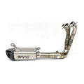 PPR Full Stainless System With Carbon Fibre End Cap - Race With Removable Baffle (Euro 4 & 5 Models) – Yamaha MT-09 2021–2024