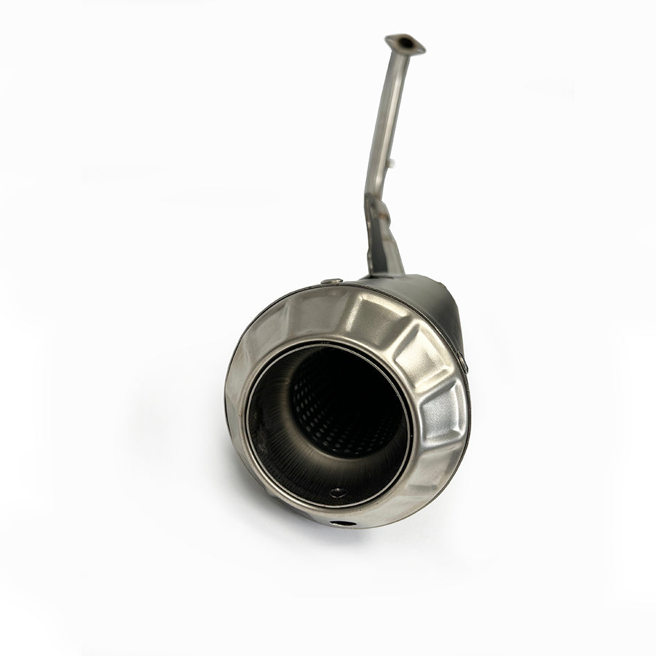 PPR Full Stainless System With Carbon Fibre End Cap - Race With Removable Baffle (Euro 3, 4 & 5 Models) – Yamaha YZF-R125 2019–2024