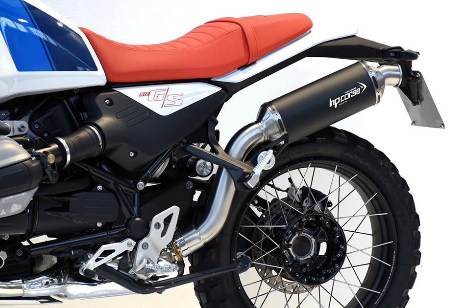 HP Corse SP-1 Short Black Coated Titanium Slip-On Kit (Road Legal)