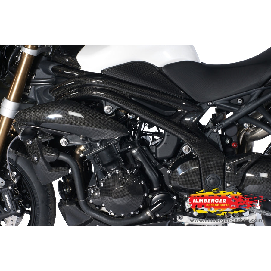 Ilmberger Carbon Frame Cover (Left) – Triumph Speed Triple 1050 2011–2015 / Triumph Speed Triple [R] 1050 2012–2015
