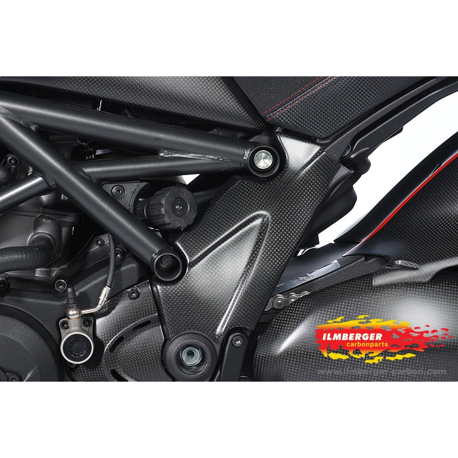 Ilmberger Carbon Frame Cover Left side - (Matt Finish)