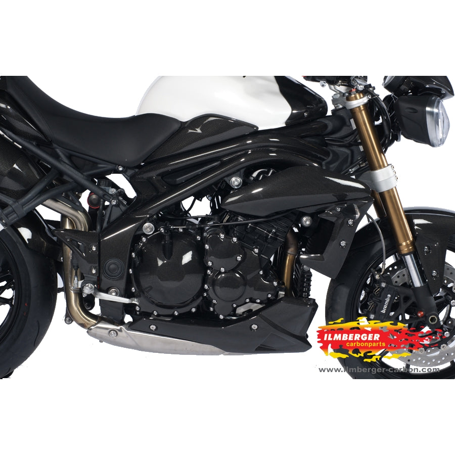 Ilmberger Carbon Frame Cover (Right) – Triumph Speed Triple 1050 2011–2015 / Triumph Speed Triple [R] 1050 2012–2015