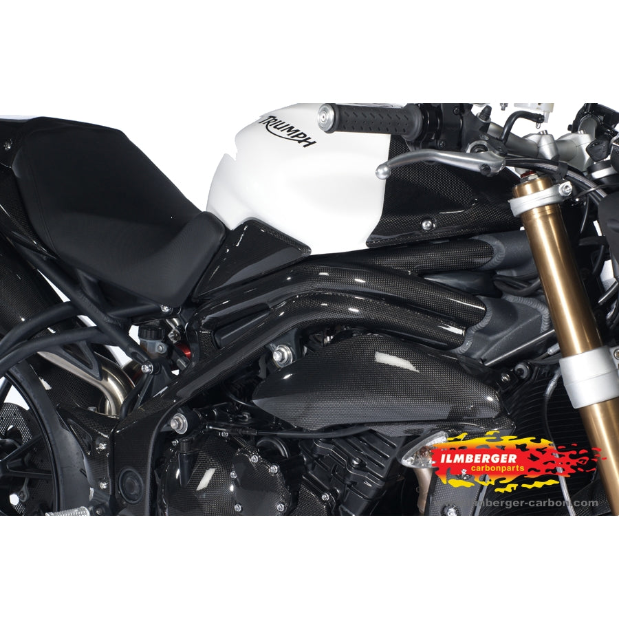 Ilmberger Carbon Frame Cover (Right) – Triumph Speed Triple 1050 2011–2015 / Triumph Speed Triple [R] 1050 2012–2015