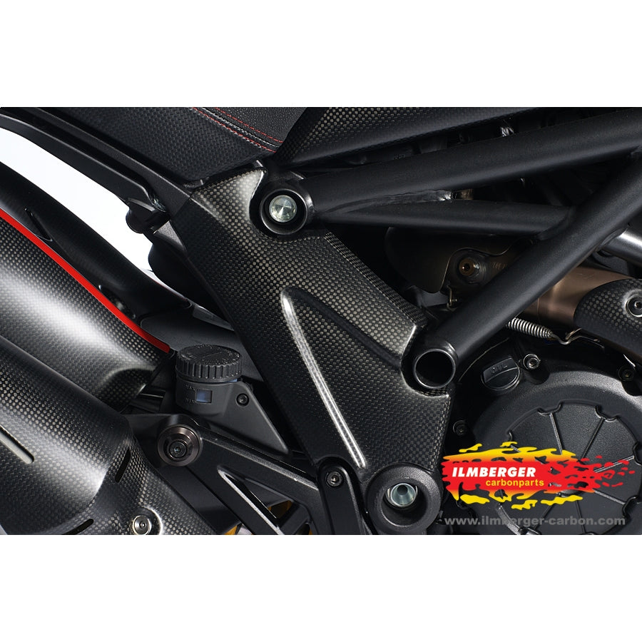 Ilmberger Carbon Frame Cover Right side - (Matt Finish)