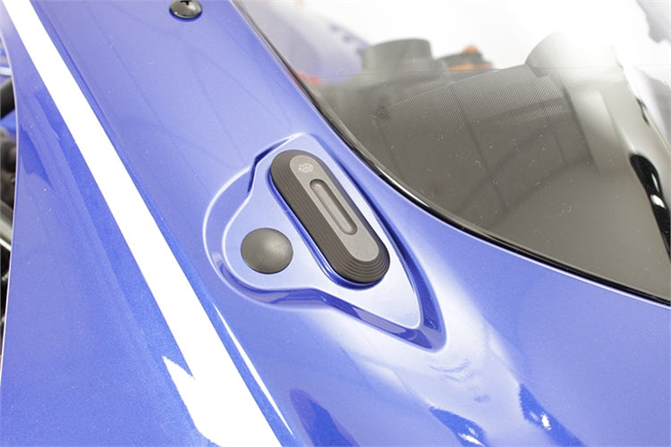 Gilles Race Cover Kit for License Plate Holder, Rear View Mirrors & Pillion Footpeg Hangers