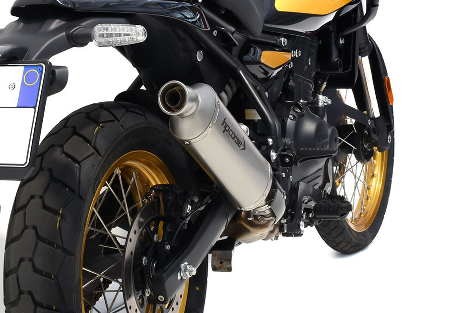 HP Corse SP-1 Short Satin Stainless Steel Slip-On Kit (Road Legal)