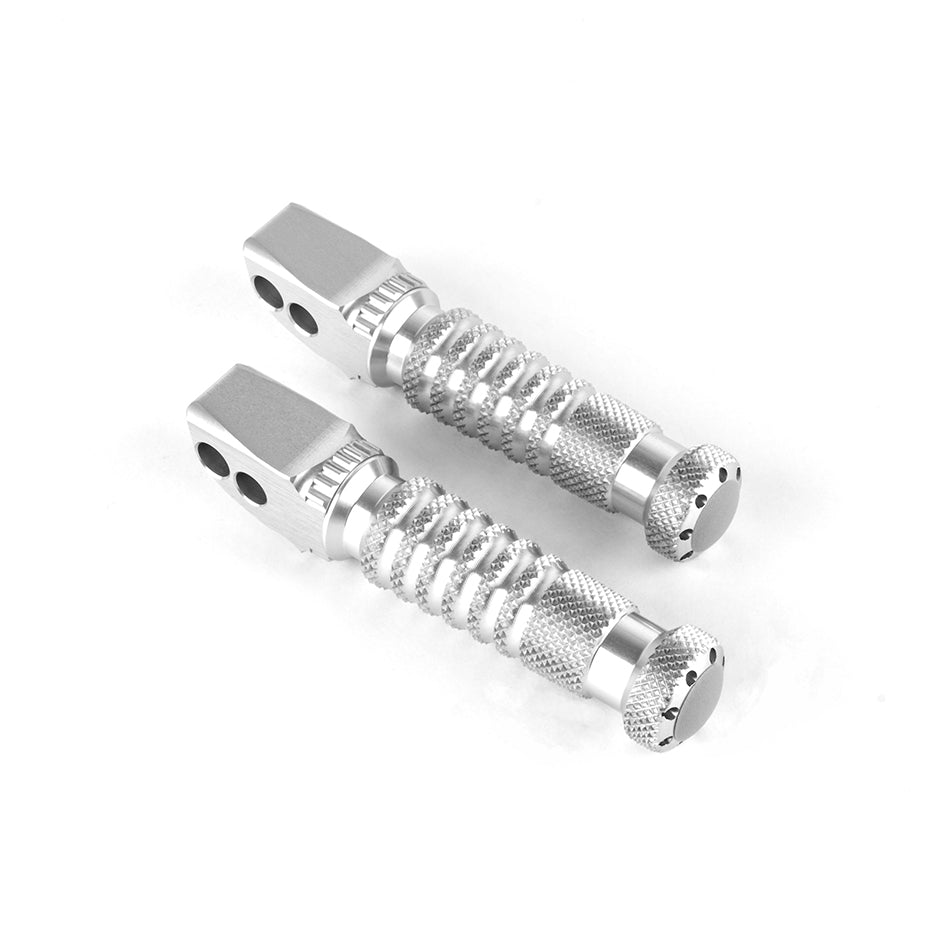 Gilles RGK Sport Footpeg Kit (Rider) - Silver (RGK-580-UF16-SET-S)