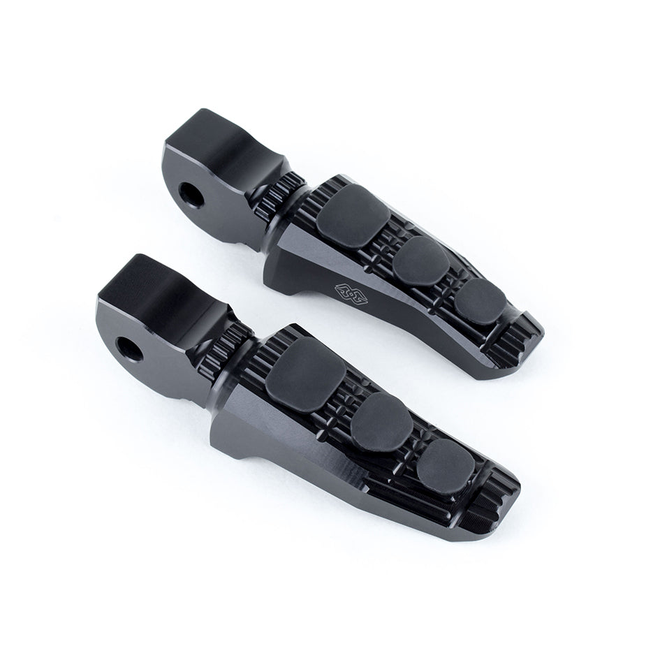 Gilles RGK Touring Footpeg Kit (Rider) - Black (RGK-300-UF20-SET-B)