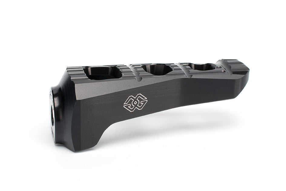 Gilles RGK Touring Footpeg Kit (Rider) - Black (RGK-430-UF20-SET-B)