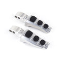 Gilles RGK Touring Footpeg Kit (Pillion) - Silver
