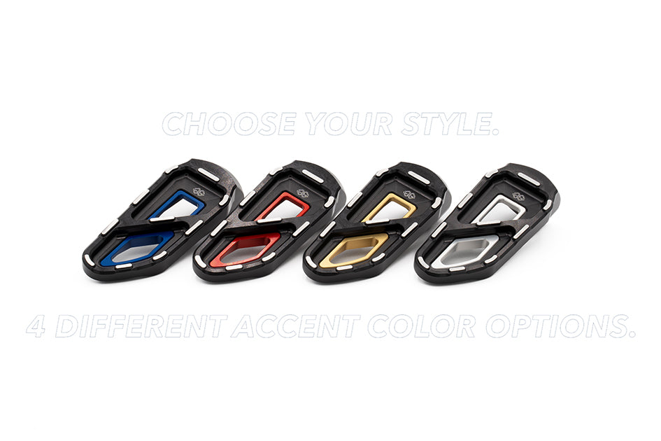 Gilles RGK Urban Pro Footpeg Kit (Rider) - Black (RGK-310-UF40-SET-B)