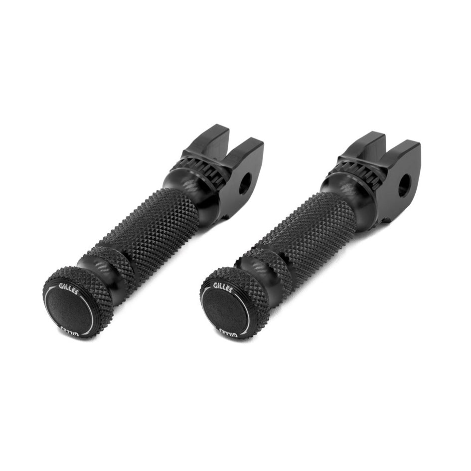 Gilles RGK Sport Footpeg Kit (Rider) - Black (RGK-970-UF41-SET-B)