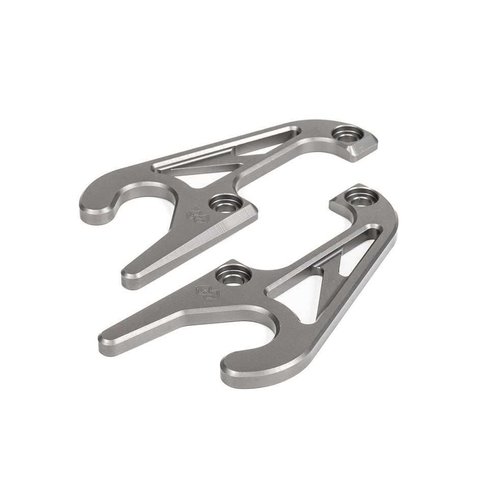 Gilles Rear Stand Hooks - Gunmetal Grey