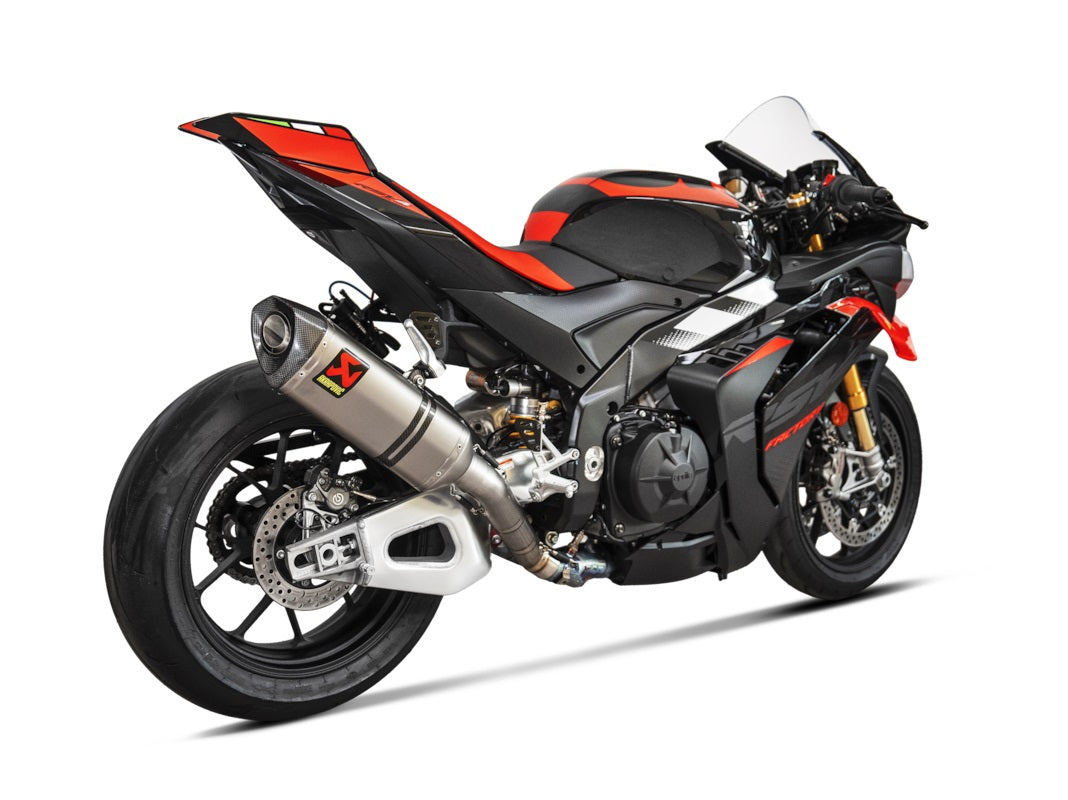 Akrapovic Titanium Silencer Slip-On Kit - Race Removable Baffle – Aprilia RSV4 1100 / Factory 2021–2026 / Aprilia Tuono V4 / Factory 2021–2026
