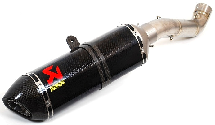 Akrapovic Carbon Silencer Slip-On Kit (To OE headers) - Race Removable Baffle – Aprilia RSV4 (1000cc) 2009–2014 / Aprilia RSV4 APRC (1000cc) 2011–2014 / …