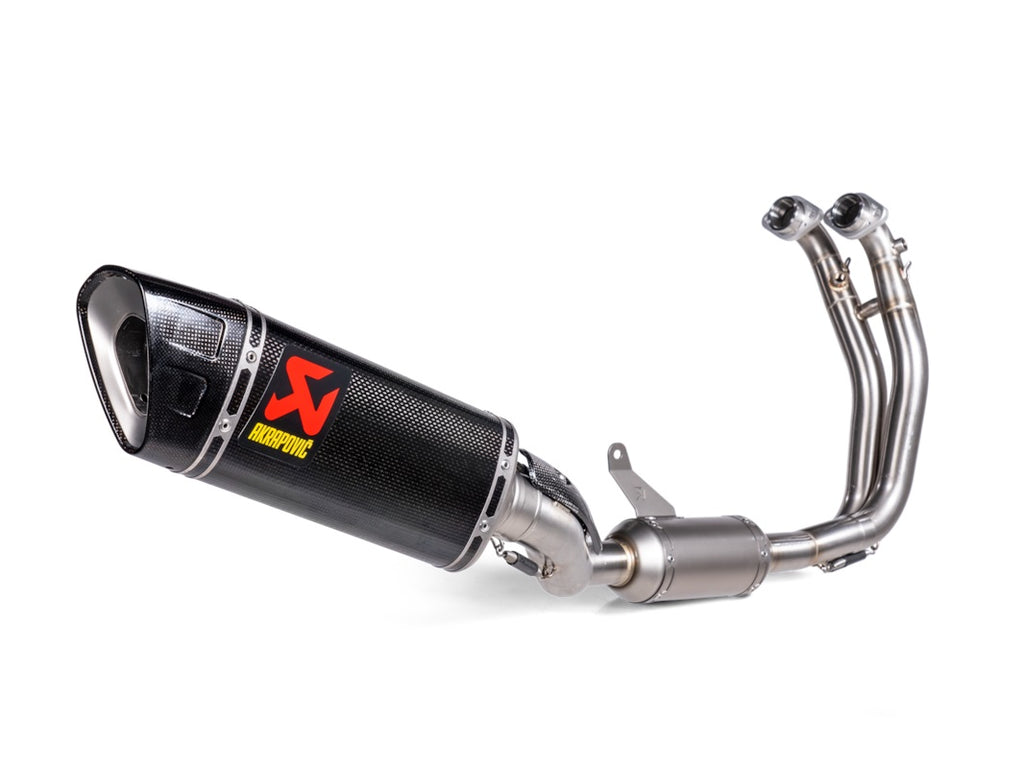 Akrapovic Carbon Silencer Racing 2-1 Full System - Race – Aprilia RS660 / Factory 2021–2025 / Aprilia Tuono 660 / Factory 2021–2026
