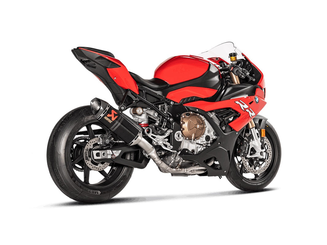 Akrapovic Full System (Carbon Silencer & Titanium Headers) - Race – BMW M1000RR 2021–2024 / BMW S1000RR 2019–2026