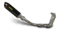Akrapovic Carbon Silencer Complete Stainless 4-2-1 System - Hexagonal Silencer – BMW S1000RR 2010–2014 / BMW S1000RR HP-4 2013–2014