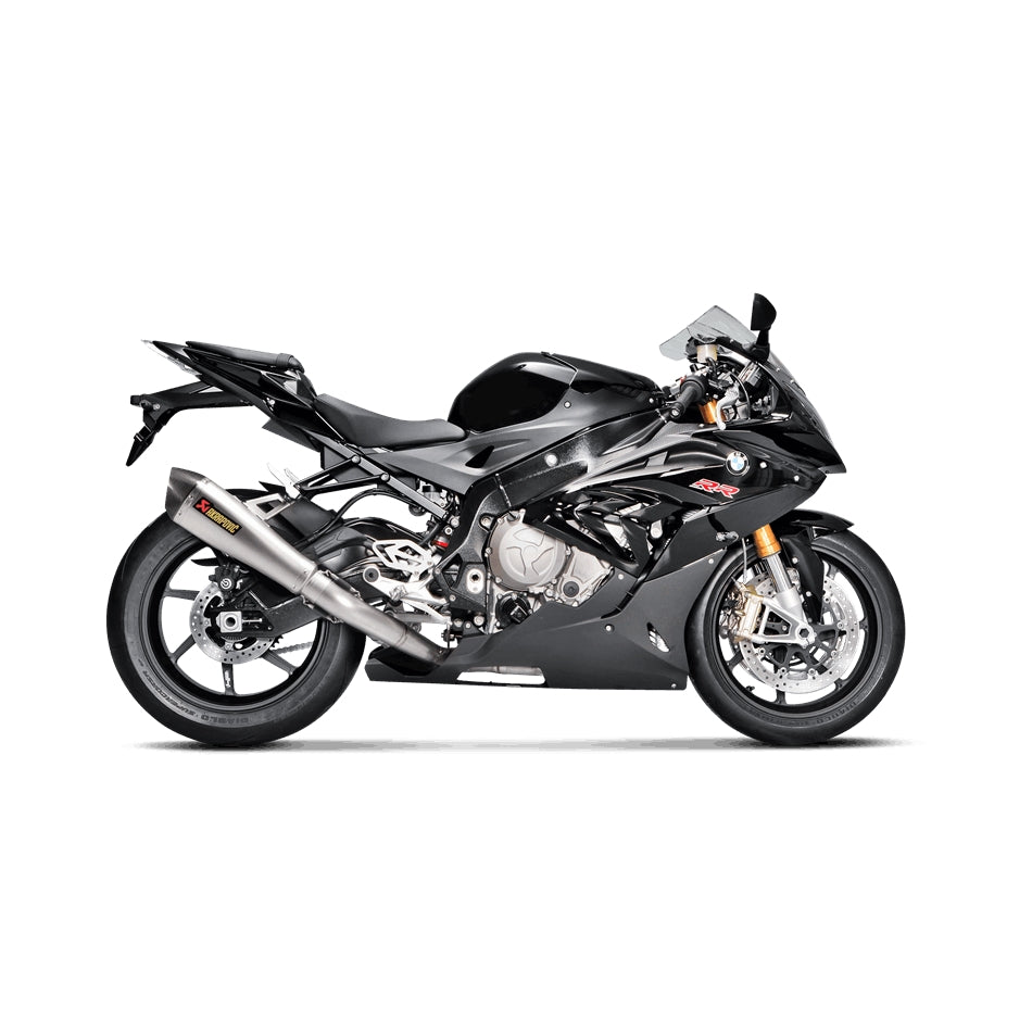 Akrapovic Titanium Silencer Complete Stainless 4-2-1 System - Conical - Race Optional Baffle Available – BMW S1000RR 2015–2016 / BMW S1000RR 2017–2018