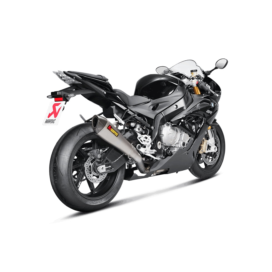 Akrapovic Titanium Silencer Complete Stainless 4-2-1 System - Conical - Race Optional Baffle Available – BMW S1000RR 2015–2016 / BMW S1000RR 2017–2018