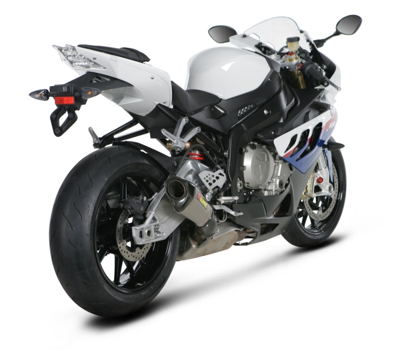 Akrapovic Titanium Silencer Slip-On Kit (With Carbon Heat Shield) - Conical - Road Legal – BMW S1000R Naked 2014–2016 / BMW S1000RR 2010–2014