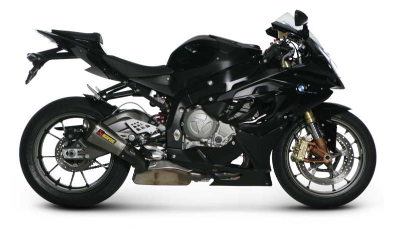 Akrapovic Titanium Silencer Slip-On Kit (With Carbon Heat Shield) - Conical - Road Legal – BMW S1000R Naked 2014–2016 / BMW S1000RR 2010–2014
