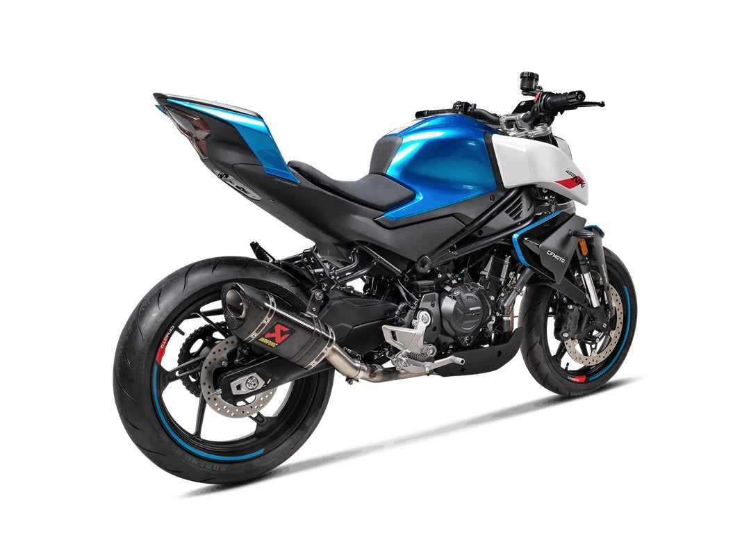 Akrapovic Carbon Silencer Slip-On Kit - Race – CFMoto 450 SR-S 2023–2024