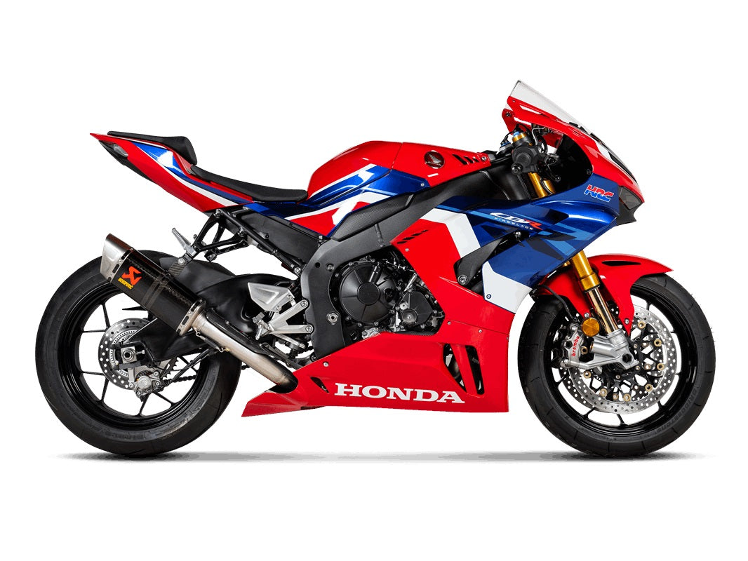 Akrapovic Full System (Carbon Silencer & Titanium Headers) - Race – Honda CBR1000RR Fireblade 2020–2023