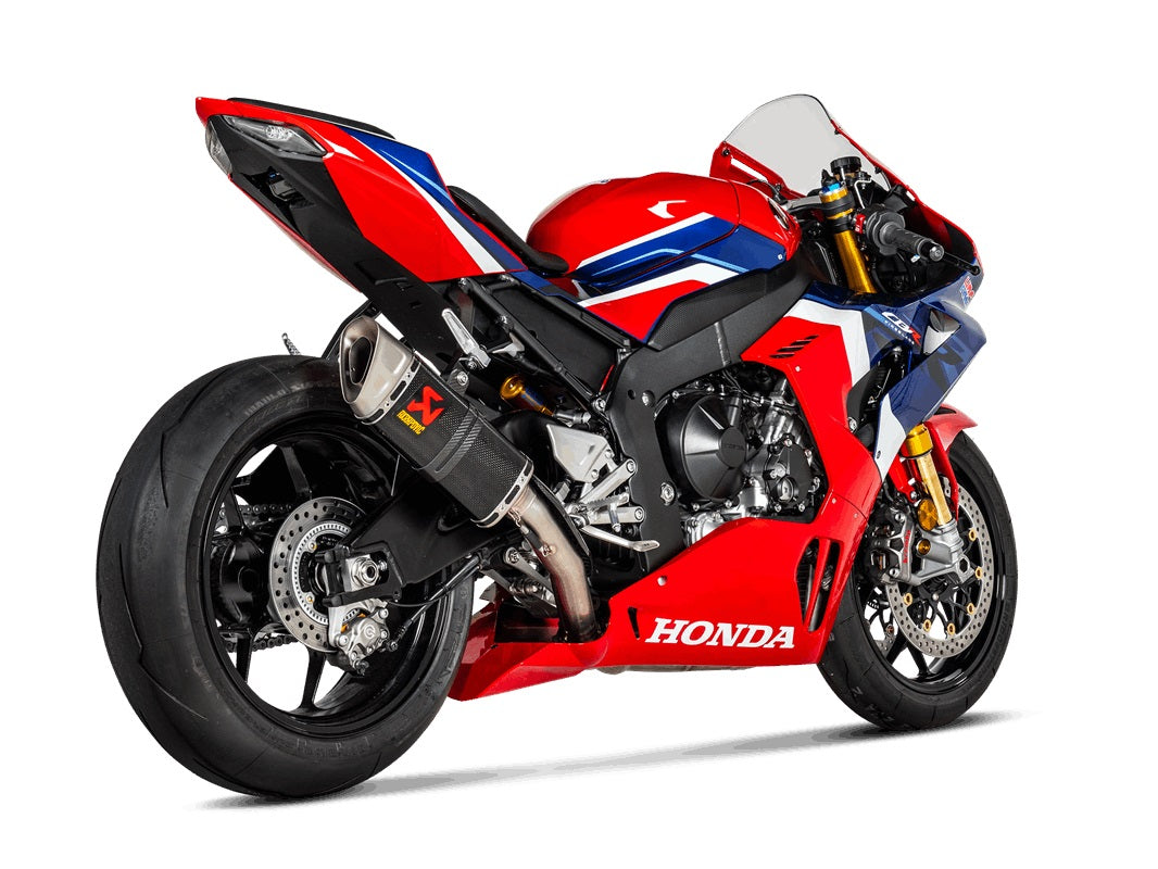 Akrapovic Full System (Carbon Silencer & Titanium Headers) - Race – Honda CBR1000RR Fireblade 2020–2023