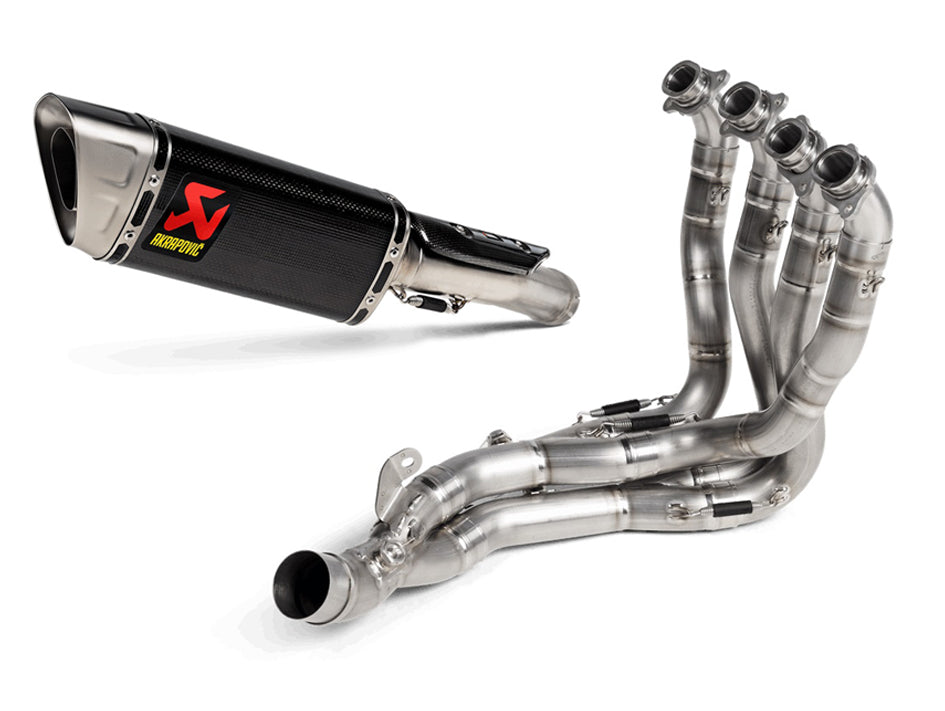 Akrapovic Full System (Carbon Silencer & Titanium Headers) - Race – Honda CBR1000RR Fireblade 2020–2023